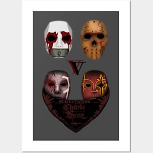 Hollywood undead custom masks Posters and Art